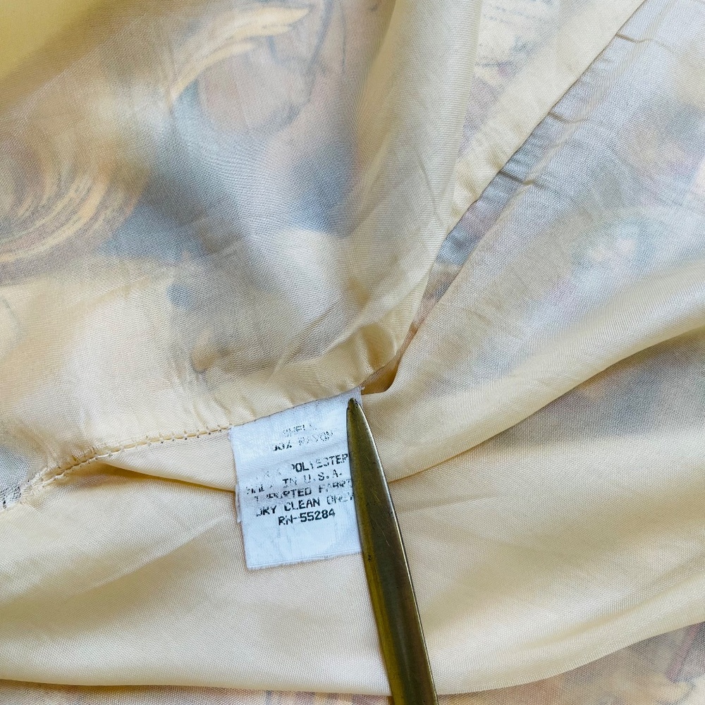 Vintage Women's Preston & York Vintage American Flag Map Nautical Wrap Straight - Picture 12 of 16